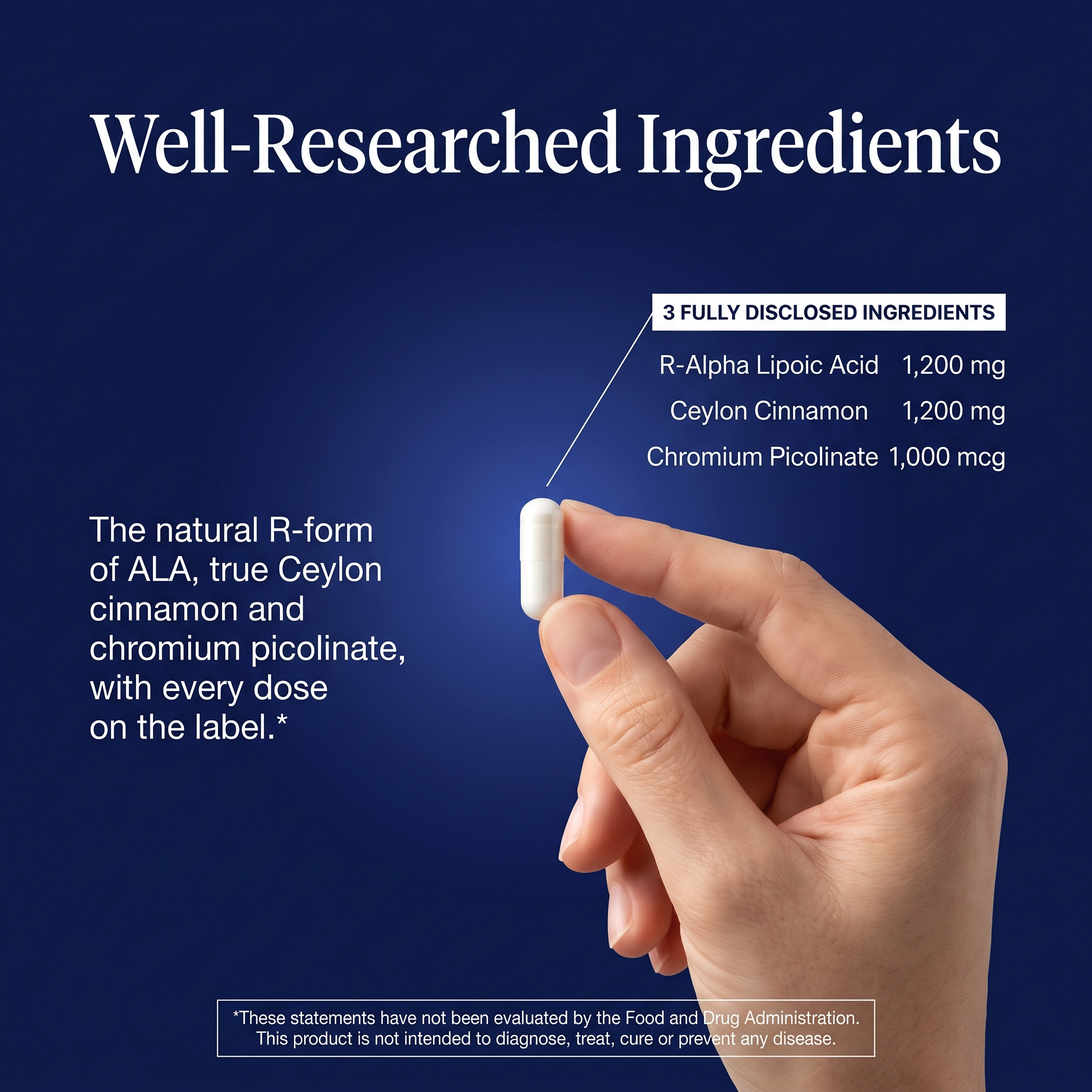 Liposomal R-ALA Blood Sugar Support Complex